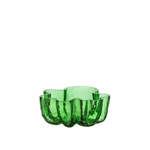 Kosta Boda - Crackle Bowl Dark Green 10,5 Cm - Serveringsskålar - Glas