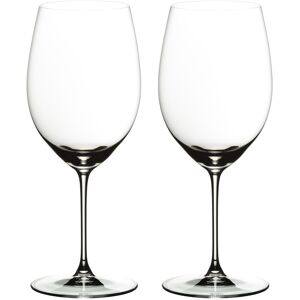 Riedel - Veritas Cabernet/merlot, 2-Pack - Transparent - Transparent - Vinglas