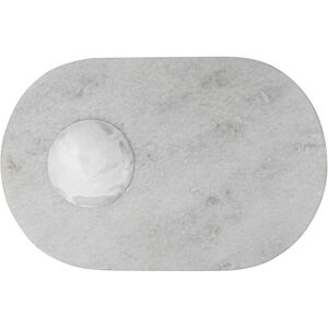 Tom Dixon - Stone Chopping Board - Guld,Vit - Skärbrädor - Metall/sten