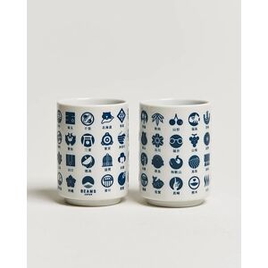 Beams Japan Todofuken Cup Set White