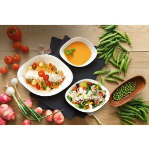 Villeroy & Boch Vapiano Trio Skålsset, 6-Delar, Vit