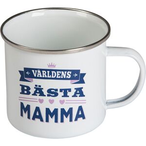 Hisabjoker Världens Bästa Mamma Retro Mugg