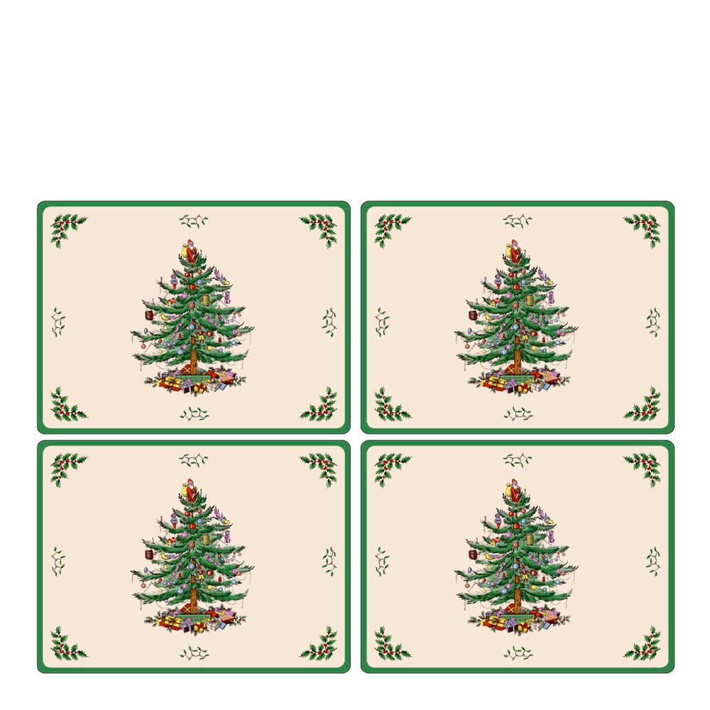 Pimpernel Christmas Tree Tablett 30x40 cm 4-pack
