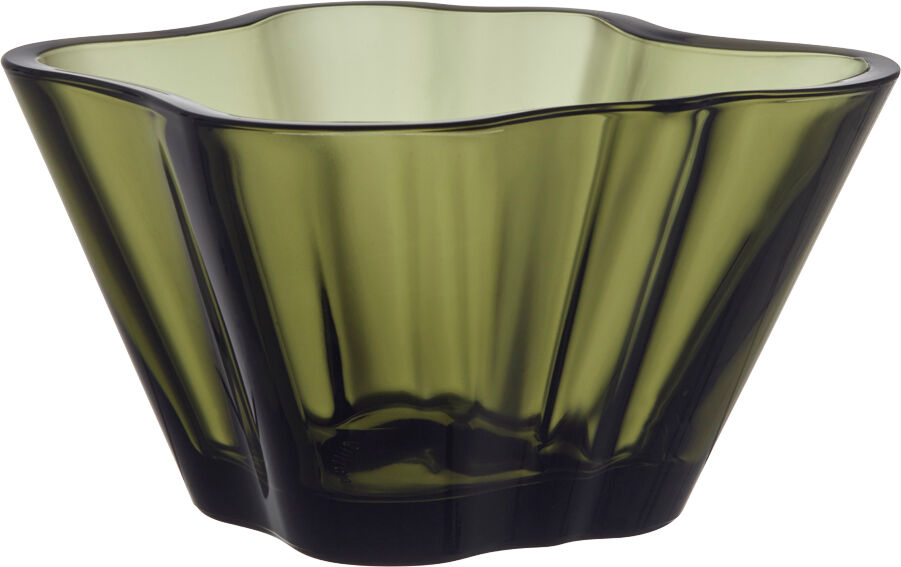 iittala Alvar Aalto Collection Skål 7,5 cm Mossgrön