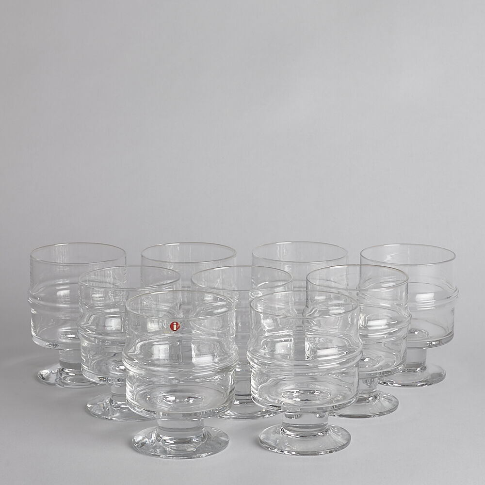 iittala SÅLD "Pisaranrengas" vinglas 9 st