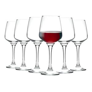 Argon Tableware - Tallo Red Wine Glasses - 400ml red 21.7 H x 7.7 W cm
