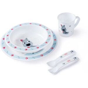 Canpol babies Cute Animals dinnerware set 12m+ Dog