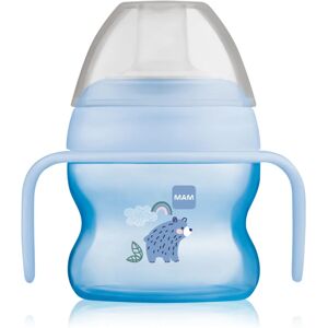 MAM Starter Cup training cup with handles Blue 150 ml