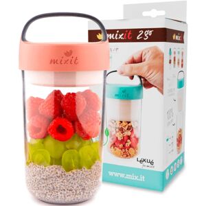 MIXIT 2go lunch box colour Salmon Pink