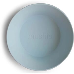 Mushie Round Dinnerware Bowl Bowl Powder Blue 2 pc