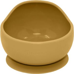 Petite&Mars Take&Match Silicone Bowl bowl with suction cup Intense Ochre 6 m+ 360 ml