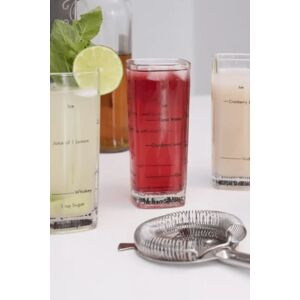 Joy Set Of 4 Tall Bartending Glasses Male