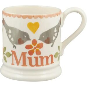 Emma Bridgewater Lovebirds Coral Half Pint Mug - Mum