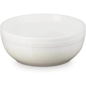 Le Creuset 20cm Coupe Stoneware Serve Bowl - Meringue