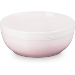 Le Creuset 20cm Coupe Stoneware Serve Bowl - Shell Pink