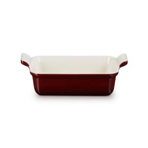 Le Creuset 19cm Stoneware Deep Rectangular Dish - Rhone