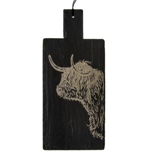 Selbrae House Large Slate Serving Paddle - Highland Cow