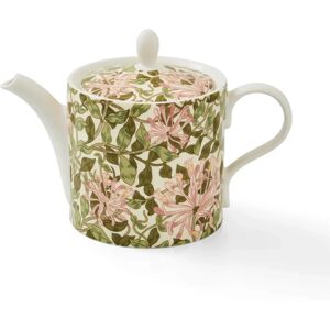 Morris & Co 4 Cup Porcelain Teapot - Honeysuckle