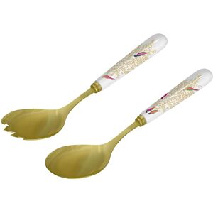 Sara Miller London Chelsea Salad Servers - Gold