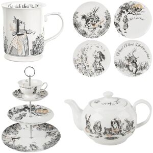 Alice In Wonderland Afternoon Tea Set - 4 Piece