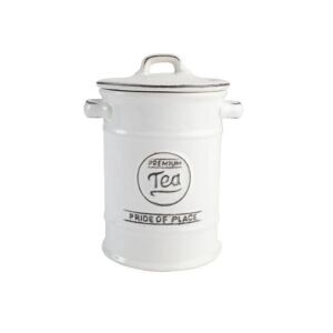 T&G Pride of Place Vintage Tea Jar - White