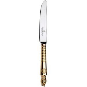 Arthur Price Clive Christian Empire Flame All Gold Dessert Knife