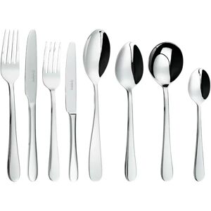 Grunwerg Windsor 44 Piece Cutlery Set - Silver