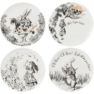 Alice in Wonderland Side Plates - Set of 4