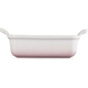 Le Creuset Heritage Stoneware 19cm Rectangular Deep  Dish - Shell Pink