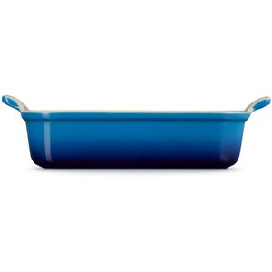 Le Creuset Heritage Stoneware 26cm Rectangular Deep  Dish - Azure