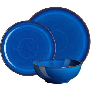 Denby 12 Piece Dinnerware Set - Imperial Blue