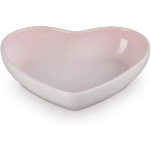 Le Creuset 20cm Heart Stoneware Bowl - Shell Pink