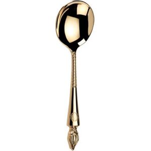 Arthur Price Clive Christian Empire Flame All Gold Soup Spoon