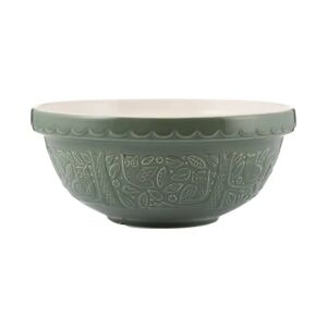 Mason Cash In The Forest 26cm Stoneware Mixing Bowl - Green, Owl