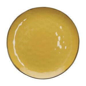 Rose & Tulipani Concerto Ocra Yellow Round Platter - 32cm