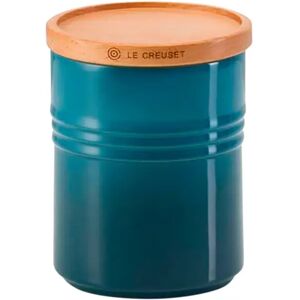 Le Creuset Stoneware Medium Storage Jar - Deep Teal