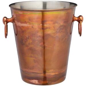 Barcraft Champagne Ice Bucket - Iridescent Copper