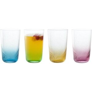 Anton Studio Designs Anton Studios Design Swirl Hi Ball Glasses - Set of 4