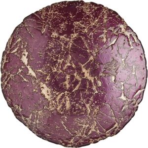 Anton Studio Designs Gold Marble Glass Round Bowl - 33cm