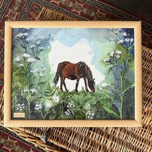 Alex Clark Lap Tray - Horse & Cow Parsley