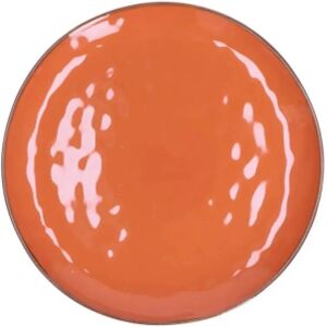 Rose & Tulipani Concerto Arancione Orange Round Platter - 32cm