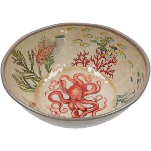 Rose & Tulipani Sea Life Melamine Salad Bowl - 36cm