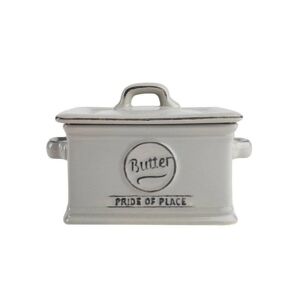 T&G Pride of Place Vintage Butter Dish - Grey
