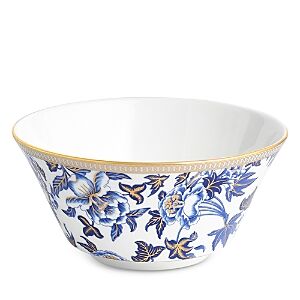 Wedgwood Hibiscus Floral Cereal Bowl  - Blue