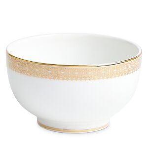 Wedgwood Vera Wang Lace Rice Bowl  - Gold