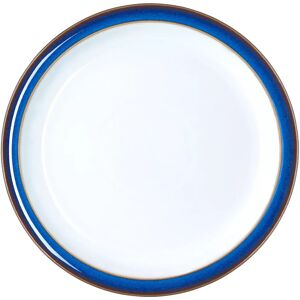 Denby Imperial Blue Stoneware Medium Plate, 22cm - Blue - Unisex