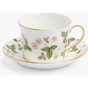 Wedgwood Wild Strawberry Fine Bone China Dephi Cup & Saucer, 163ml, Multi - Multi - Unisex