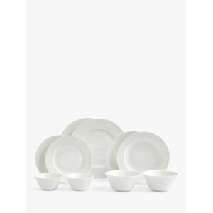 Wedgwood Intaglio Bone China Dinnerware Set, White, 10 Piece - White - Unisex