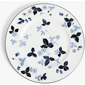 Wedgwood Wild Strawberry Bone China Dinner Plate, 27cm, Inky Blue - Multi - Unisex