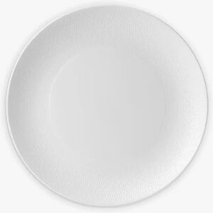 Wedgwood Gio Bone China Dinner Plate, 28cm, White - White - Unisex